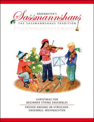 Christmas for Beginner String Ensembles cover
